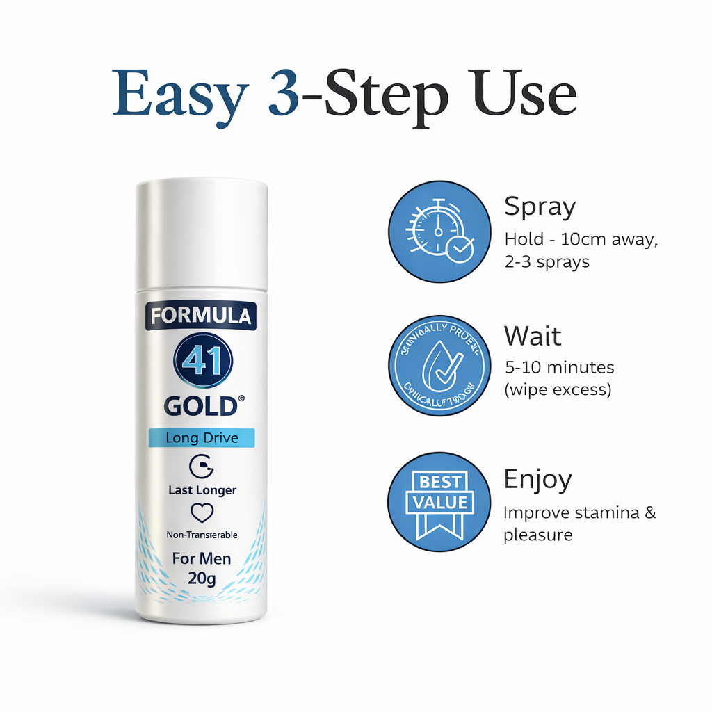 Formula 41 long Drive (Men performance delay spray)