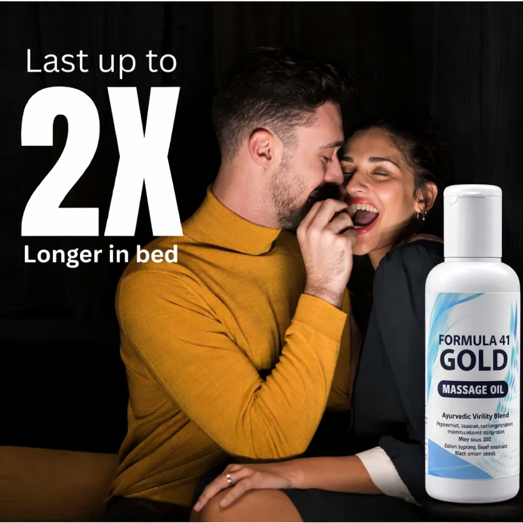 Formula 41 Gold Massage Oil for Men