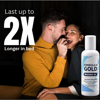 Formula 41 Gold Massage Oil for Men