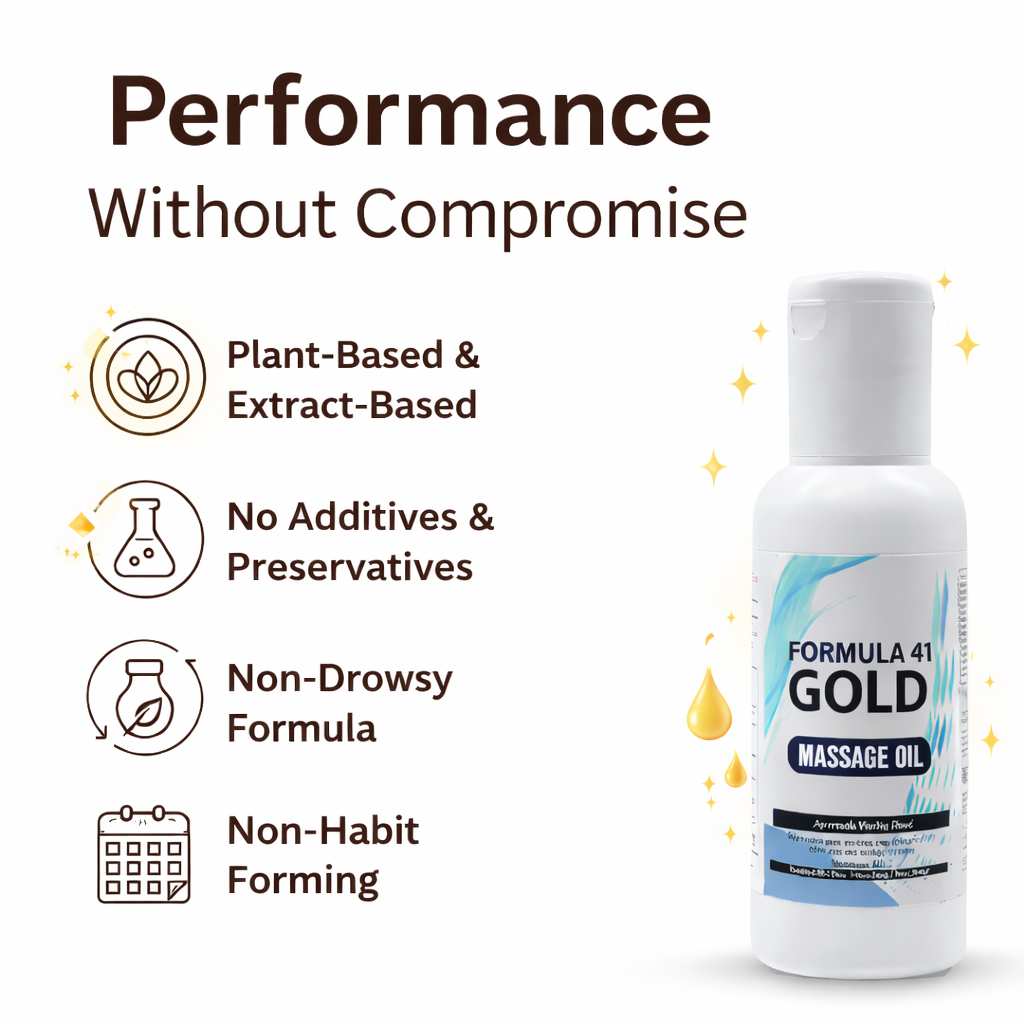 Formula 41 Gold Massage Oil for Men