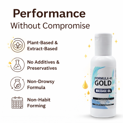 Formula 41 Gold Massage Oil for Men