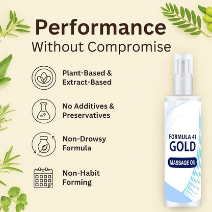 Formula 41 Gold Massage Oil for Men